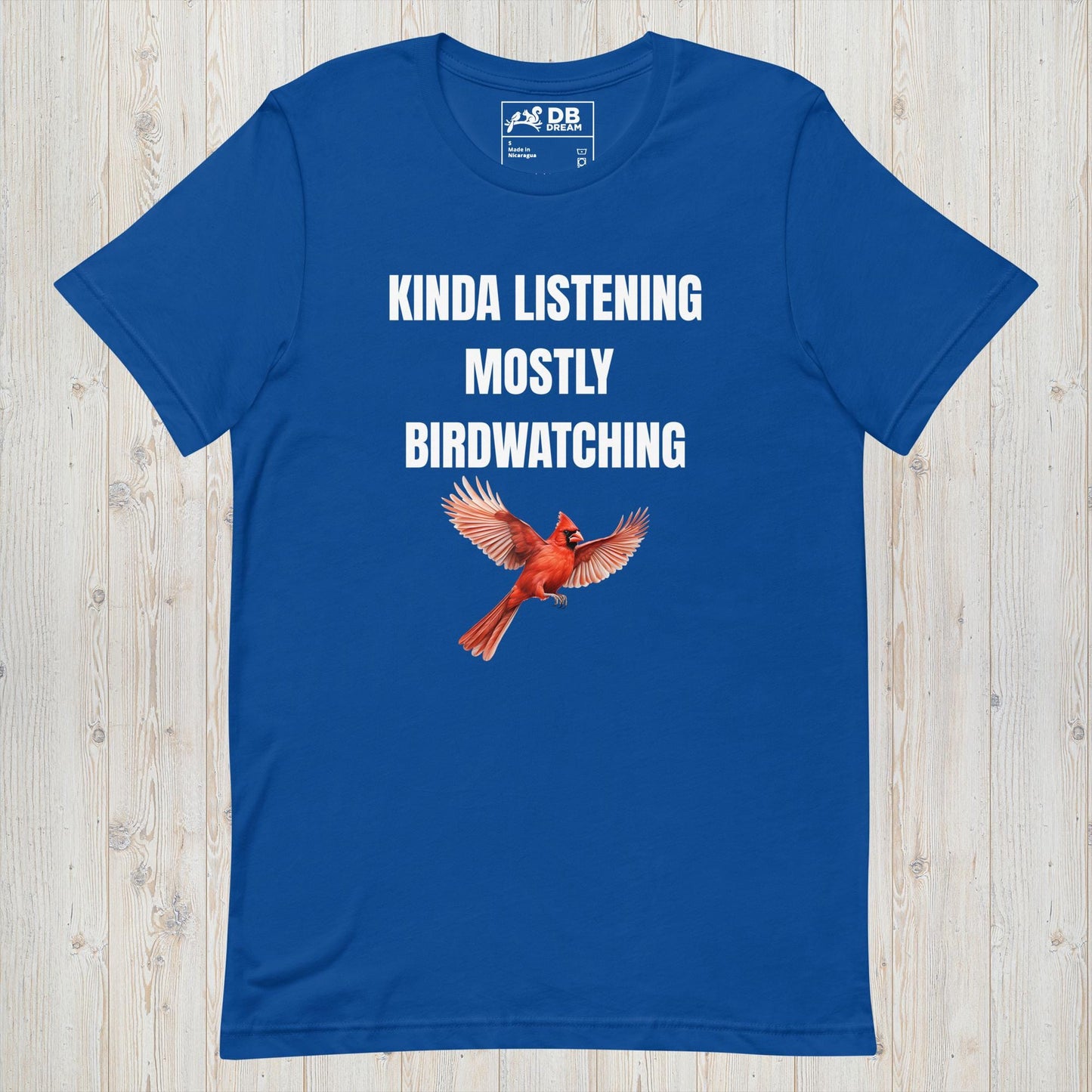 Mostly Birdwatching Unisex t-shirt