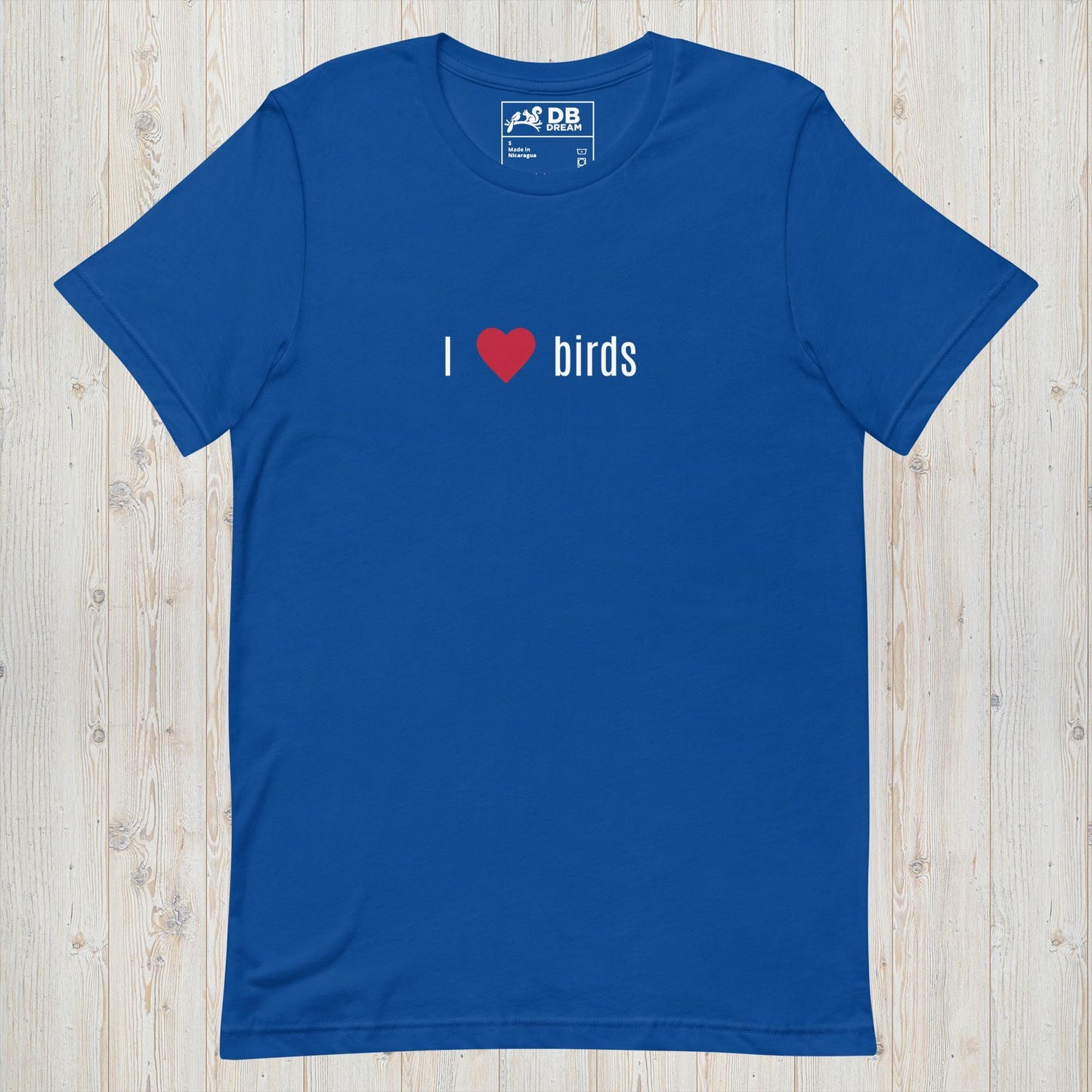 I Love Birds Unisex t-shirt