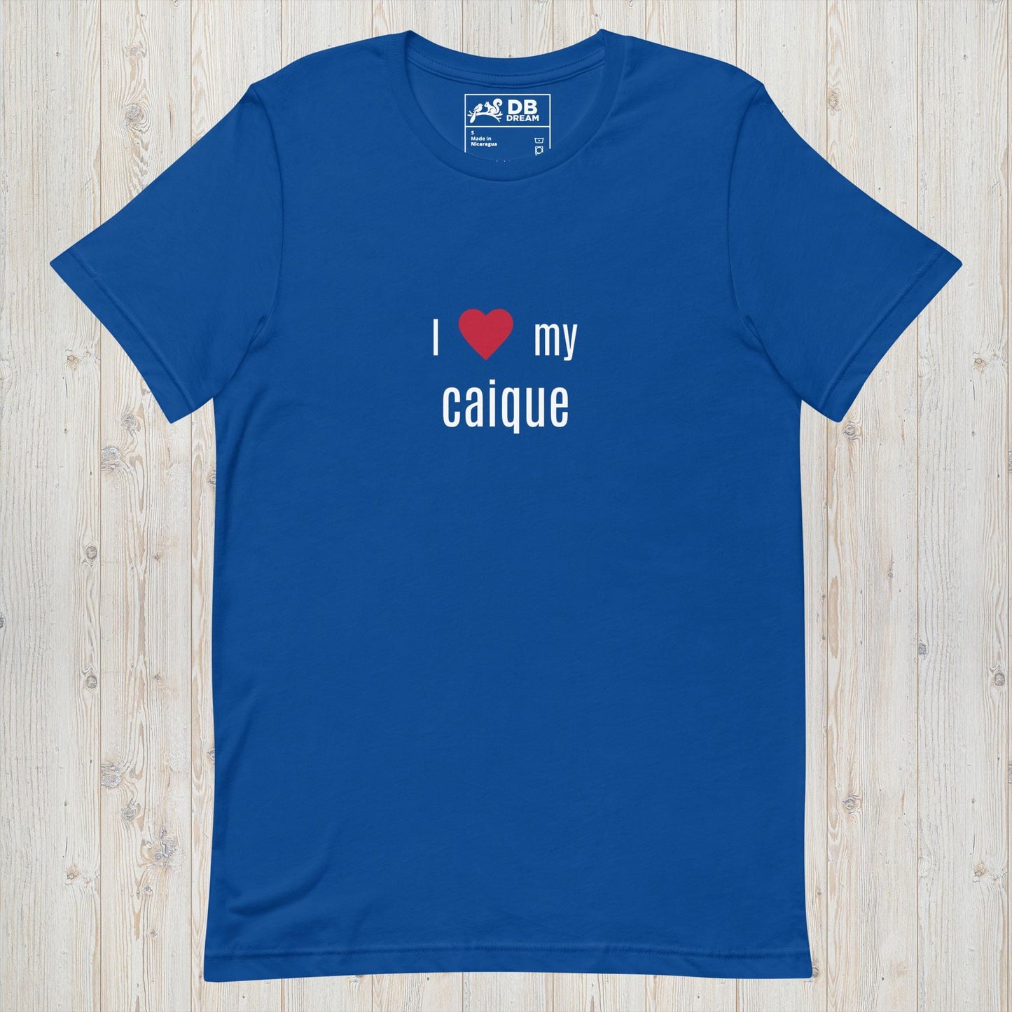 I Love My Caique Unisex t-shirt