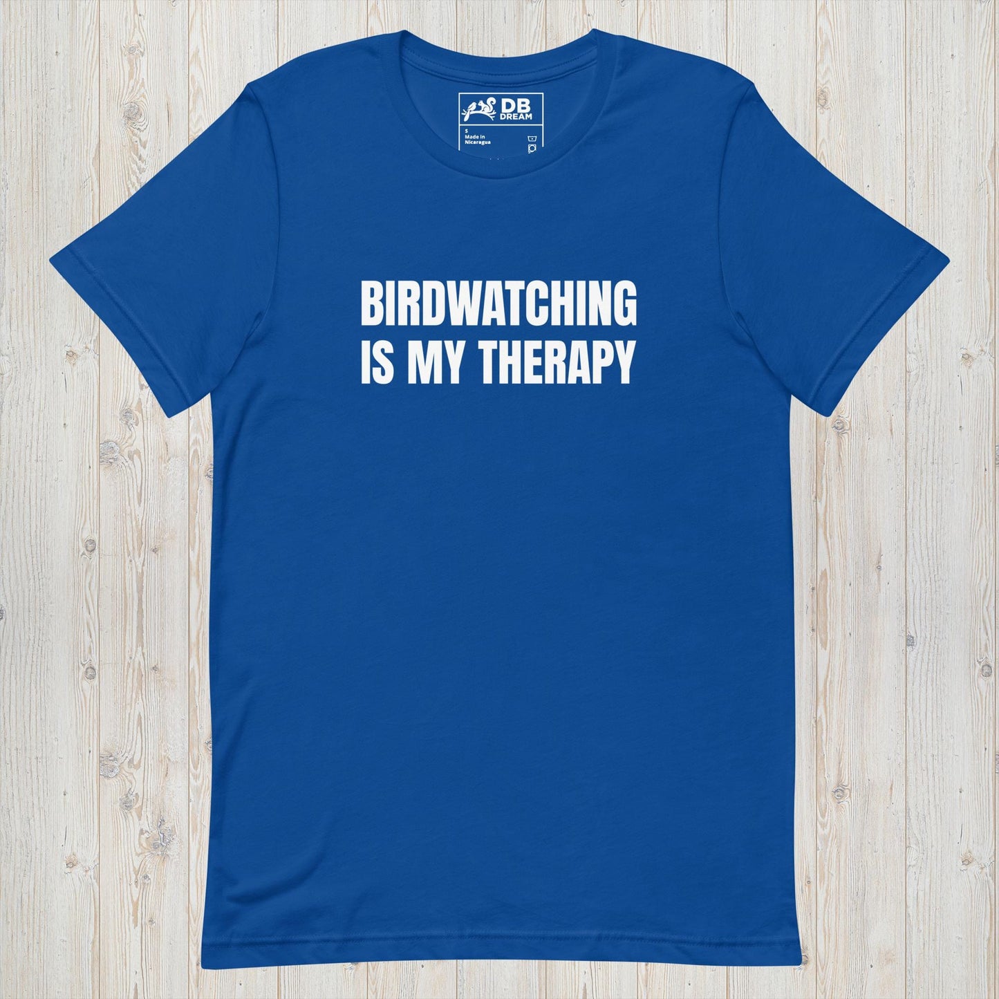 Birdwatching Is My Therapy Unisex t-shirt