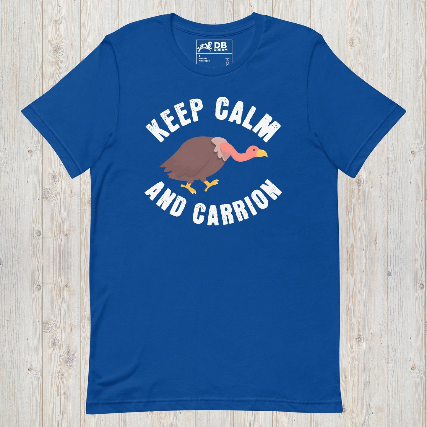 Keep Calm And Carrion Unisex t-shirt