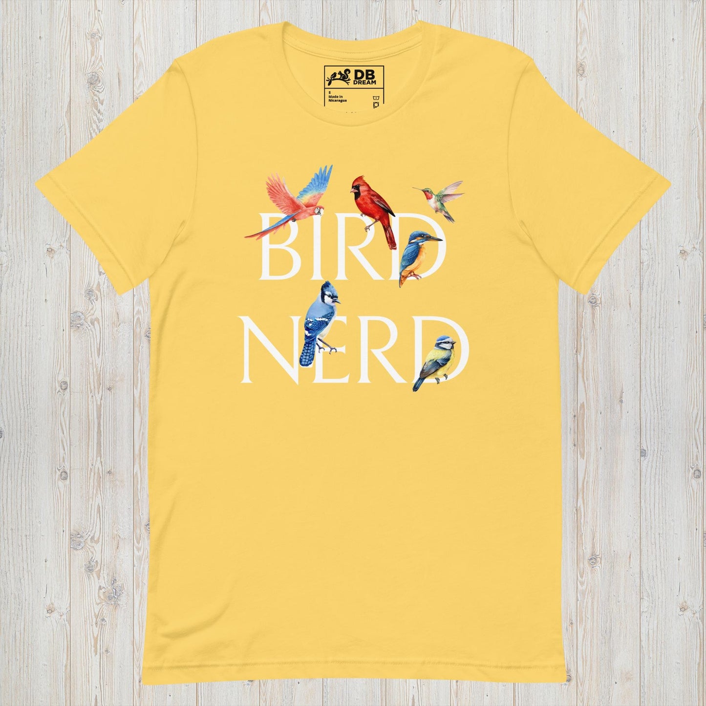 Bird Nerd Unisex t-shirt