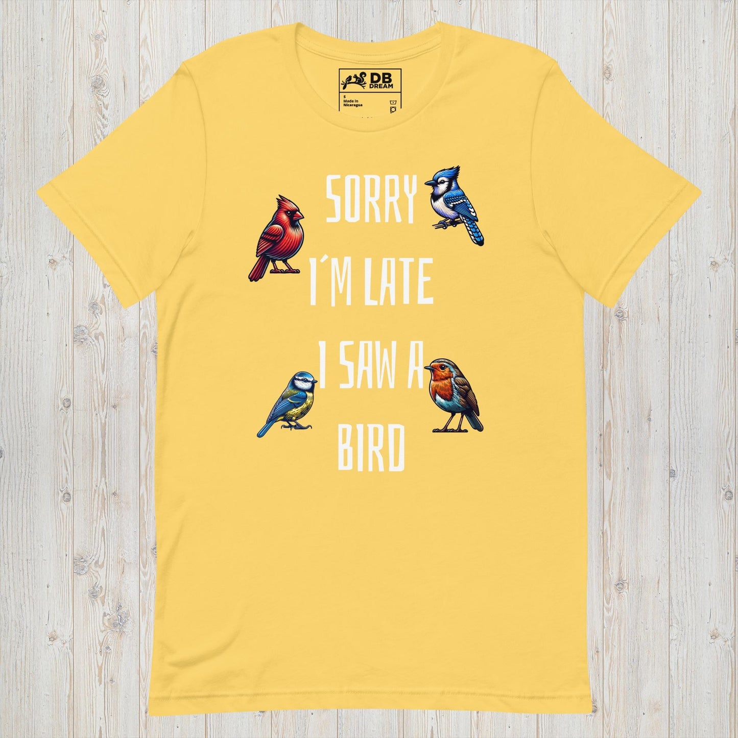 Sorry Im Late Unisex t-shirt