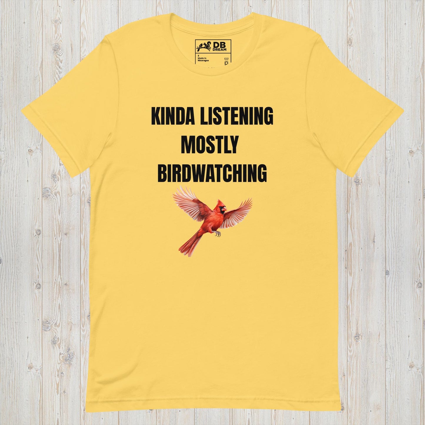 Mostly Birdwatching Unisex t-shirt